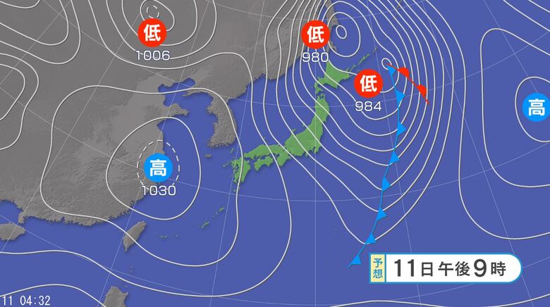 【大雪情報】北日本から西日本の日本海側では大雪となる所がある見込み　東北80センチ、北陸・東海70センチ、関東甲信60センチなど　24時間予想降雪量（12日午後6時まで 多い所で）｜FNNプライムオンライン