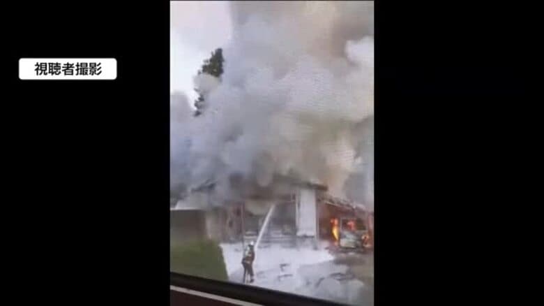 住宅などが全焼し焼け跡から１人の遺体　９０歳男性と連絡取れず＜福島・会津若松市＞｜FNNプライムオンライン
