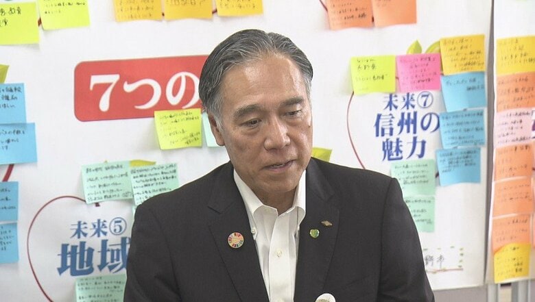 阿部守一さん（65）「責任の重さ背負い県政進める」　長野県知事選で5回目の当選　5期目への決意語る｜FNNプライムオンライン