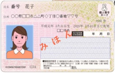マイナンバーカード(画像:内閣府)