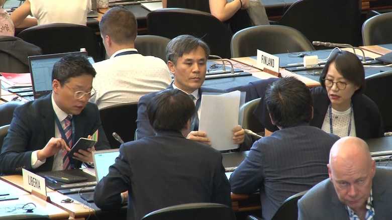韓国政府代表団