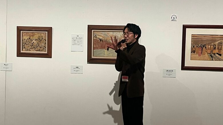 学芸員の松久保修平さん