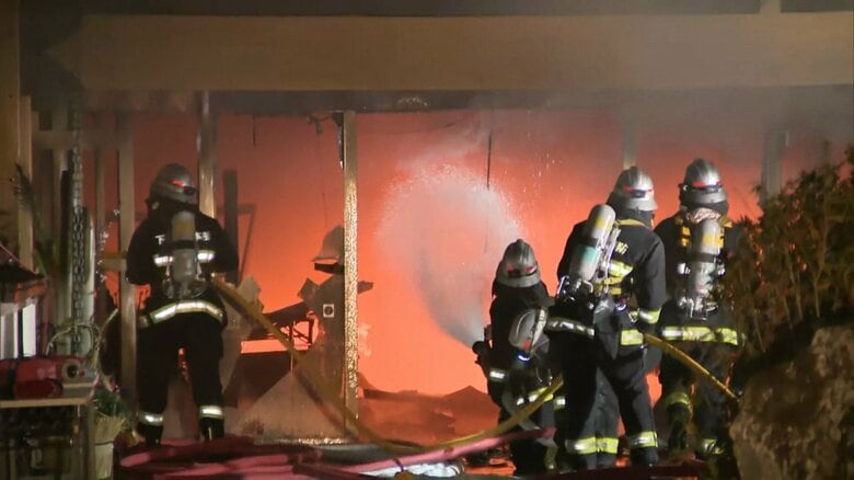 天城荘の火災（2023年元日）