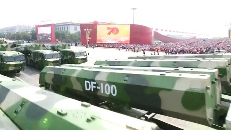 対地攻撃可能な新型超音速巡行ミサイルDF-100　飛翔速度が音速の3倍と予測される