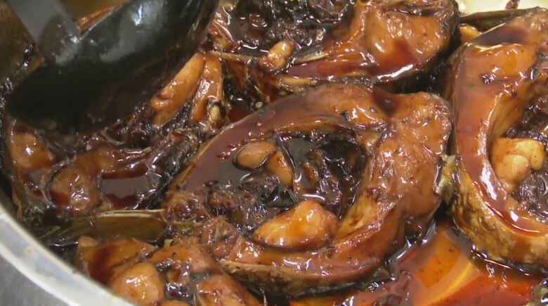 「コイのうま煮」