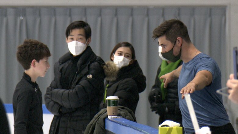ジュニア合宿に参加した中田璃士