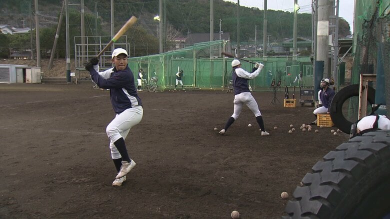 ボールを使った練習は1日1時間半ほど