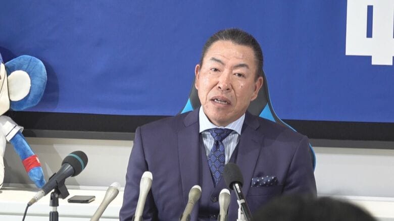 井上二軍監督 就任会見