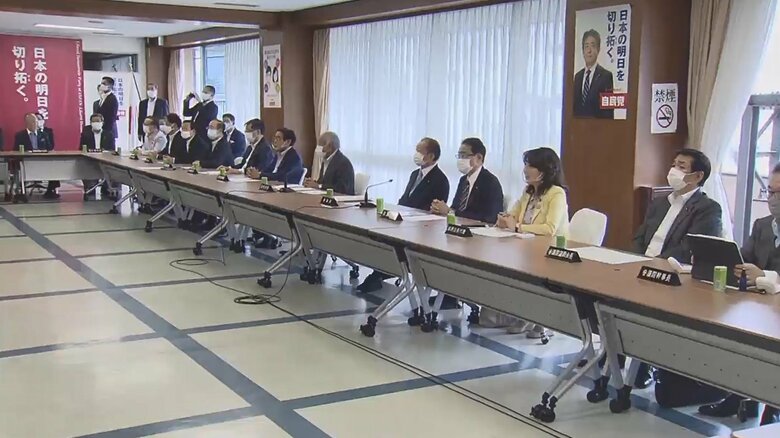 自民党総務会（9月1日午前11時ごろ）