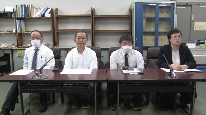 大阪府教職員組合の会見