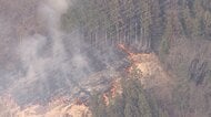 群馬・上野村の山林火災 延焼続き近隣9世帯に再び避難指示　発生から36時間