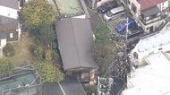 アパートで火事「1階で警報器鳴っている」火元とみられる部屋から性別不明の遺体　消防車など36台で消火活動　東京・大田区