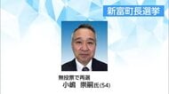 新富町長選挙　現職・小嶋崇嗣氏が無投票で3回目の当選