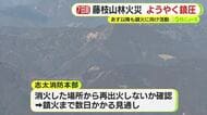 発生から7日目でようやく鎮圧　藤枝の山林火災　鎮火に向けて引き続き活動　ケガ人なし