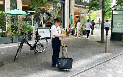 「ボラードを活用した道路空間の積極的活用に関する社会実験」を実施丸の内仲通りを舞台に、ウォーカブルシティ実現に向けた道路空間の利活用を検証