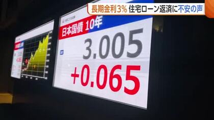 【長期金利3％】金利上昇で“住宅ローン”は…若い世代から懸念の声「家を建てるのがバカらしくなる」　日銀・新潟支店「多角的な視点での影響把握が重要」