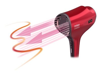 アデランスヘアドライヤー 赤 スカルプケアドライヤー ヘアリプロN-LED Sonic｜アデランス