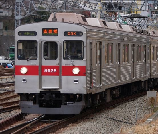 8500系の車両【8628号】(提供:東急電鉄㈱)