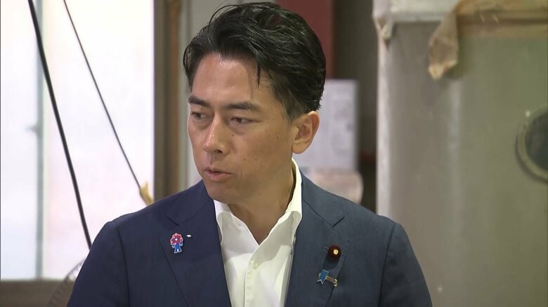 小泉農水相が新たな農法を支援する考え…暑さに強い品種への切り替えや乾いた田んぼに種をまく方法など　福島のコメ農家らと意見交換｜FNNプライムオンライン