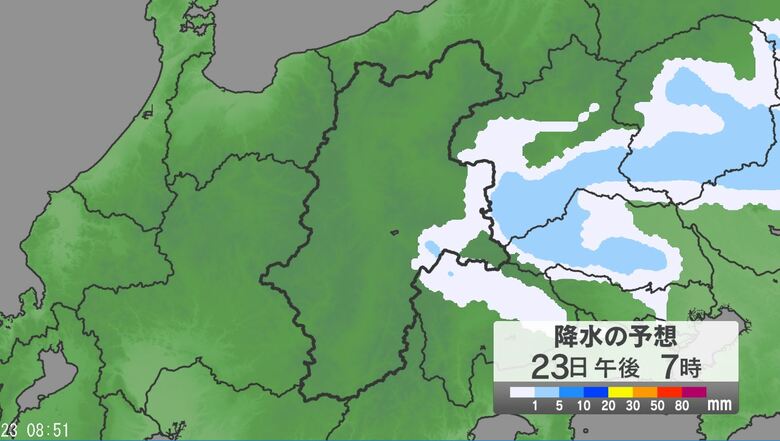 関東甲信地方で「警報級の大雨」の可能性　23日昼過ぎから夜遅くにかけて大気の状態が非常に不安定　24時間予想降水量は関東地方北部・南部、甲信地方80ミリ（24日午前6時まで・多い所で）｜FNNプライムオンライン