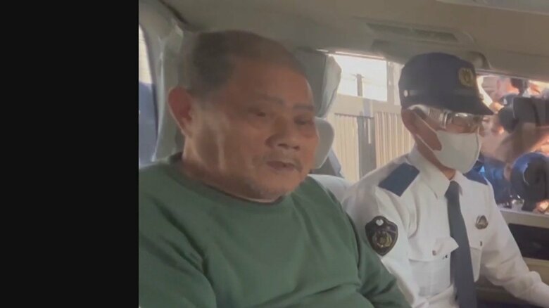 2日に送検された鈴木常雄容疑者