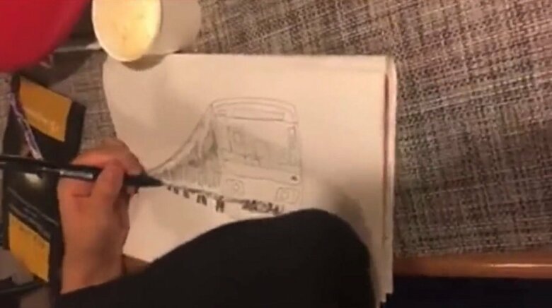 絵を習っていないとは思えない出来栄え