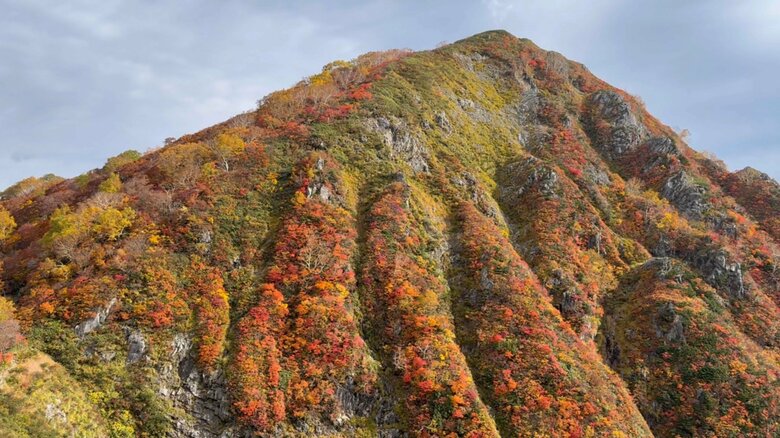 筆者が見た山形県の朝日連峰