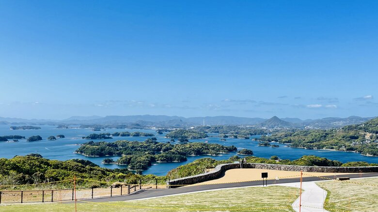 ロケ地となった九十九島観光公園（写真提供：（一社）長崎県観光連盟）