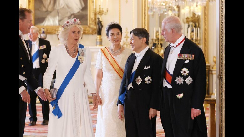 チャールズ国王夫妻主催の晩さん会にご出席　2024年6月