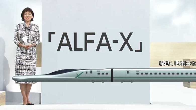 なぜ?伸び続ける「鼻」 次世代新幹線「ALFA-X」