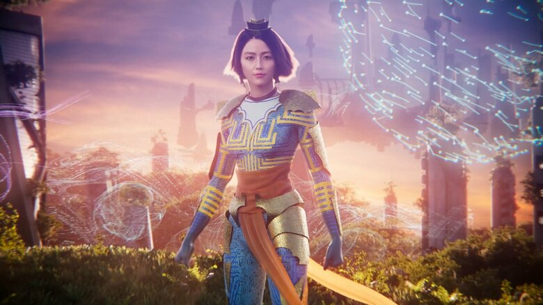 3DCG化された長澤さん