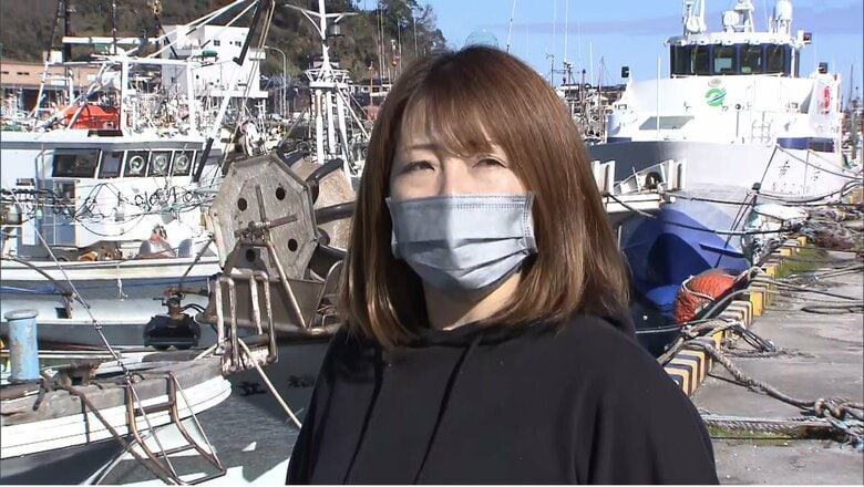 門木奈津希さん　海女歴は20年を超える