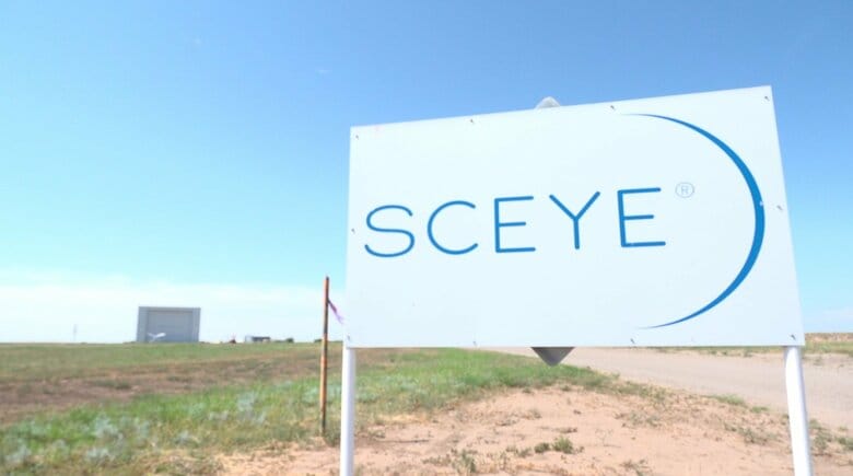 SCEYE社の格納庫