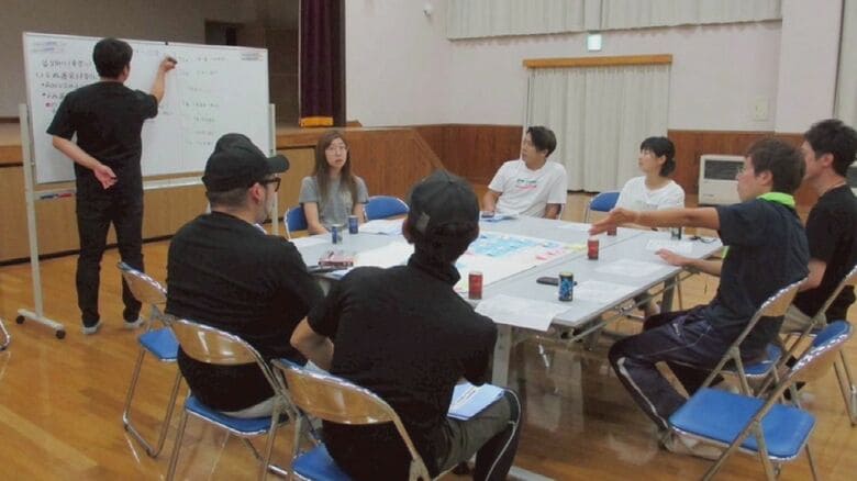 夏祭りを復活させようと動き出した実行委員