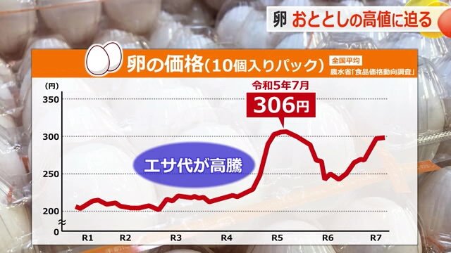 卵の価格推移