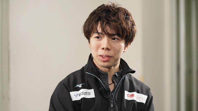 全日本について宇野に聞く佐藤