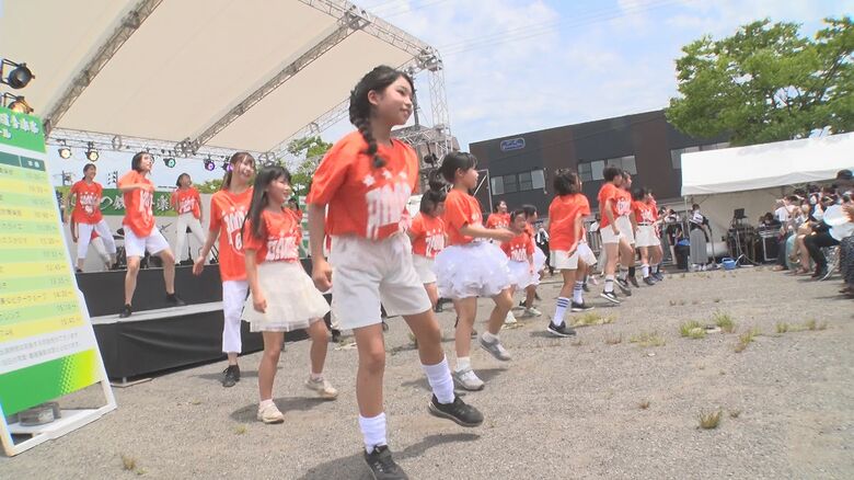 子どもたちがダンス披露