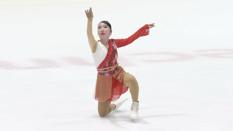 後輩の応援を力に臨んだ聖前埜乃華のフリー（東北・北海道選手権）