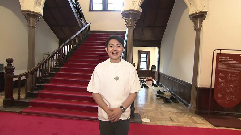 改修工事が終わった道庁赤れんが庁舎