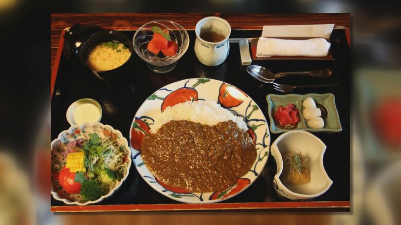 佐々木七段が注文したキーマカレー