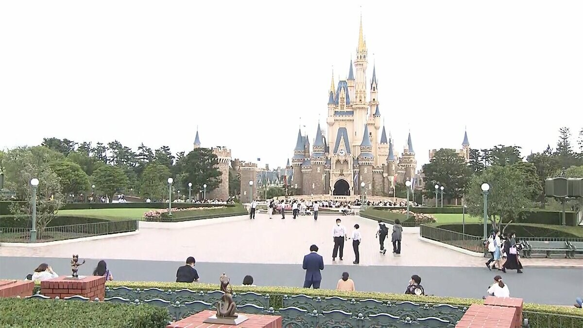 オリエンタルランド 売り上げ伸ばすも赤字 コロナ前の水準には戻らず