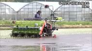 阿蘇地域でひと足早く田植え【熊本】
