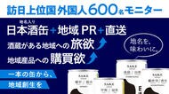 【訪日上位国外国人600名モニター】「地名入り日本酒缶＋地域PR＋直送」で“旅前・旅中・旅後”をつなぎ、酒蔵がある地域への「旅欲」、地域産品への「購買欲」を可視化する地域創生支援実証プロジェクトを開始