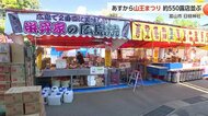 31日から「山王まつり」 祭りの名物“露店”がズラリと並ぶ 一方で心配な雨予報
