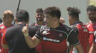 ラグビー日本代表別府合宿公開 大分