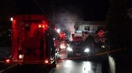 住人1人が行方不明…深夜に木造住宅から出火し全焼 91歳女性と連絡取れず 燃え移った隣家も全焼か