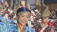 よさこい祭り・金賞は「十人十彩」「俵屋グループ」「とらっくよさこい（ちふれ）」