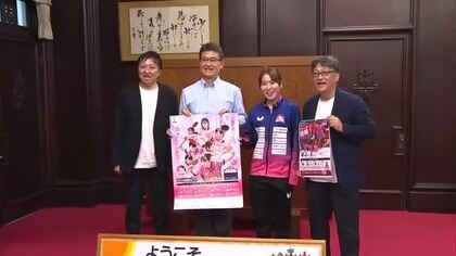 パリ、東京五輪卓球の銀メダリスト平野美宇選手が「Tリーグ」（宮崎県延岡市開催）に出場