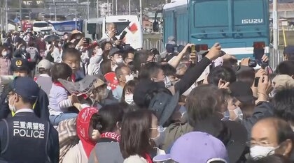 「2週間前の4倍」感染拡大で大阪府内全域で聖火リレー中止に…きょうも“密”になるリレー、 方策は？