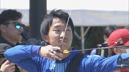 “友達”のような先生に勝利　大垣西→日体大のアーチェリー斉藤史弥 世界選手権代表入り決定